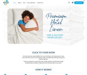 bedding bed linen banner